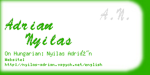 adrian nyilas business card